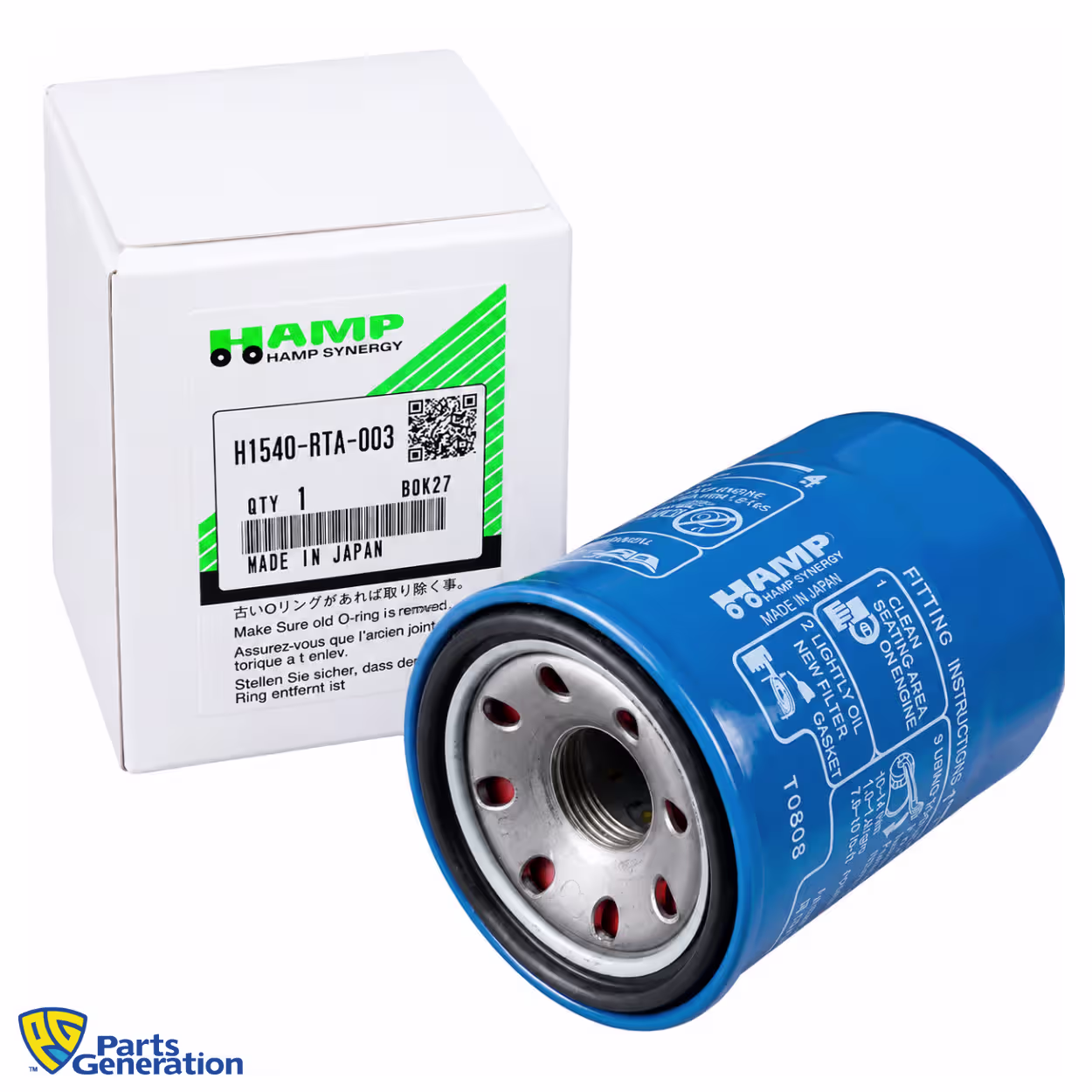 HAMP OIL FILTER FOR HONDA RTA-003 (JAPAN)